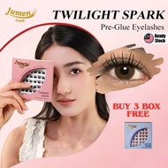 Bulu Mata Tanpa Gam [Free Golden Tweezer] Lumen Lash # Twilight Spark | Airy Nano Series Eyelash Glu