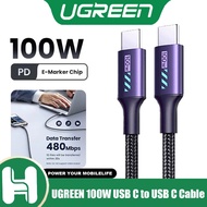 UGREEN USB C to USB C Cable 100W Fast Charge USB Type C to C Cable Compatible