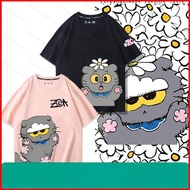 NS1 G-DRAGON Plush Toy ZOA Cat Cartoon T-Shirt - Short Sleeve Fan Gift