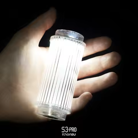 38 Light 38 Explore 5000mAh Silver transparent USB Rechargeable Camping Lanterns Outdoor Tent lamp P