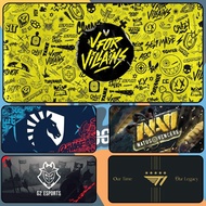 ESPORT TEAM Mouse Pad, Large Size Mouse Pad 80x30cm / 90x40cm / 120x60cm Anti-Slip, Durable