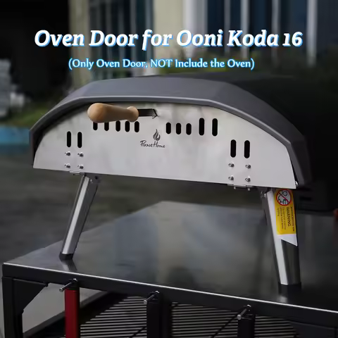 16/12 inch Pizza Oven Door Stainless Steel Pizza Oven Door Perfectly Sized for OONI Koda 16/12 inch