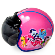 JLZ - Helm Anak Bogo Retro Klasik Full Kulit Printing Imut Lucu /helm anak karakter lucu