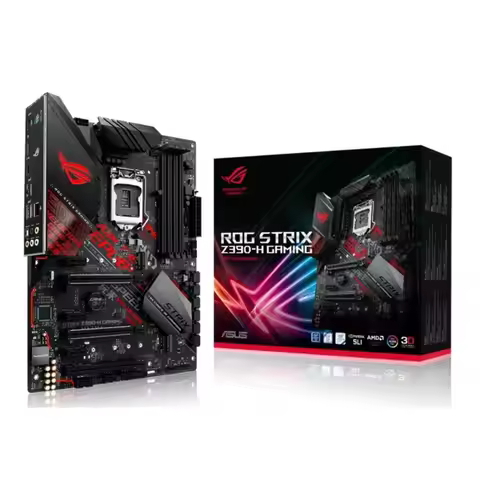 Brand new boxed Asus/ROG STRIX Z 390-H Gaming desktop computer motherboard ddr4