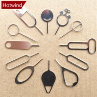 HOTWIND 20pcs Universal Sim Card Tray Removal Eject Pin Key Tool Stainless Steel Needle Opener Eject