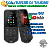 HP Nokia 800 Tough - Tahan Air - Tahan Banting  - Dual Sim - Jaringan 4G - Bisa WA dan YT - KaiOs
