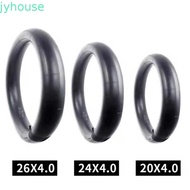 JYHOUSE Beach Bicycle Tube, 24x3.0 24x4.0 20x3.0 20x4.0 Bike Inner Tube, Bicycle Accessories AV Valv