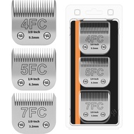 3PACK Pengganti Alat Bulu Anjing Serasi dengan Alat Bulu Haiwan Peliharaan Andis/Oster A5/Wahl KM Se