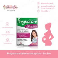 Pregnacare Pills before conception - For her Increase Fertility For Women