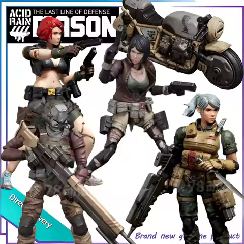N. A.U.S Series Viper Sharpshooter/Kelsey/Orca DT-70/Agent - Jessie/Tea Statue Collection Ornament A
