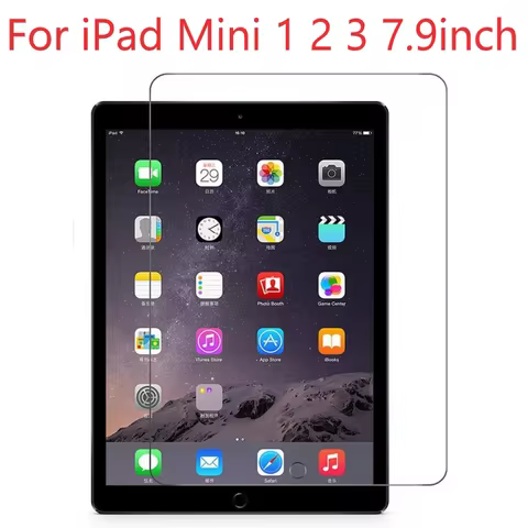 For iPad Mini 2 Mini 3 A1489 A1599 A1455 7.9" Screen Protector for iPad Mini Tempered Glass for iPad