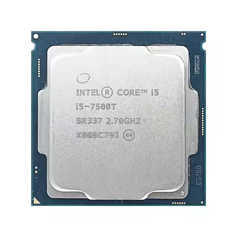 Intel Used Core i5 7500T CPU Processor i5‑7500T 4‑Core 4‑Thread 35W 14NM Kaby Lake Socket LGA1151