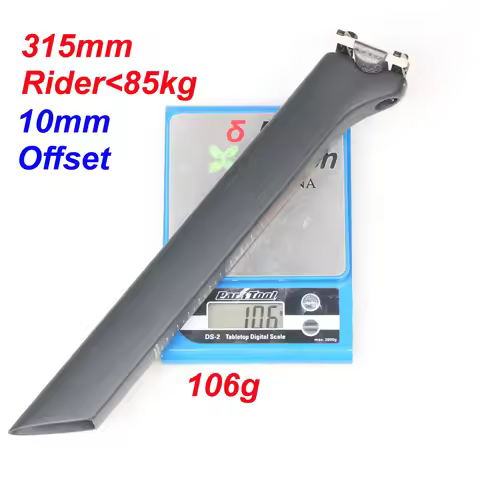 HY Zero&15mm Offset Carbon Seatpost-Fit Factor OSTRO VAM Gen1 1.0 106g