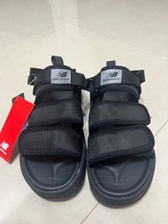 Newbalance黑涼鞋 後可拆成拖鞋