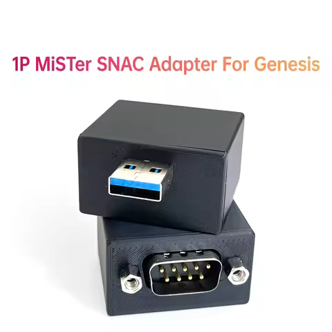 1-Player SNAC Adapter For SEGA Mega Drive Genesis Controller For MiSTer FPGA System I/O Board 3D Pri
