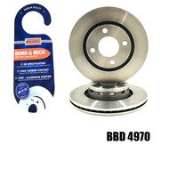 Front Brake Disc Plate (Pair) AUDI 80 2.0E 2.3i 16v Year 1992-1996 Size 280 Mm.there Is A Drain Hole