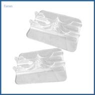 FUEAN 2PCS Skate Shoe Presentation Shelf Shatter Proof Plastic Structure Roller Skates Bracket For S