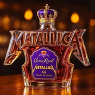 METALLICA "44 YEARS OFROCK 44 Rock Version Whiskey Bottle VGHA