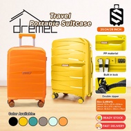 DREMEL SKY TRAVELLER SKY383 3-In-1 PP Hard Cover Anti Theft Luggage For Travel (20Inch+24Inch+28Inch
