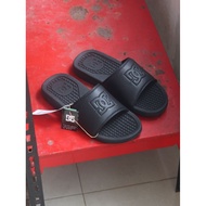 Dc Bolsa Slides Black-Black / Sandal Dc Shoes Men Black