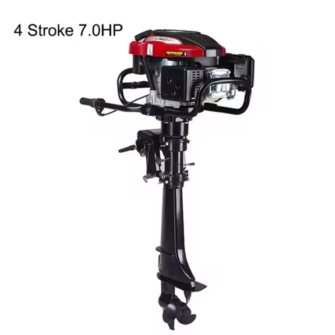 4 Stroke 4HP 6HP 7HP Outboard Motor Boat Engine Boat Motor Air Cooling System Hand-Start Motor High 