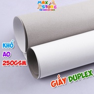 Set of 2 A0 size Duplex paper covers, 250grs for wall newspapers and models