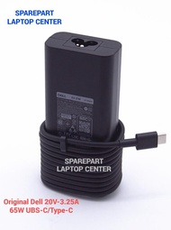 BERGARANSI - ADAPTER CHARGER DELL 65W TYPE-C DELL CHROMEBOOK 13 3380