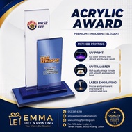 Crystal Award Custom | Premium Crystal Trophy | Plaque Korporat