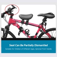 Child Bike Seat Front Mount Quick Release for Mountain Bike Road Bike 24in 26in 27.5in Baby Bike Sea