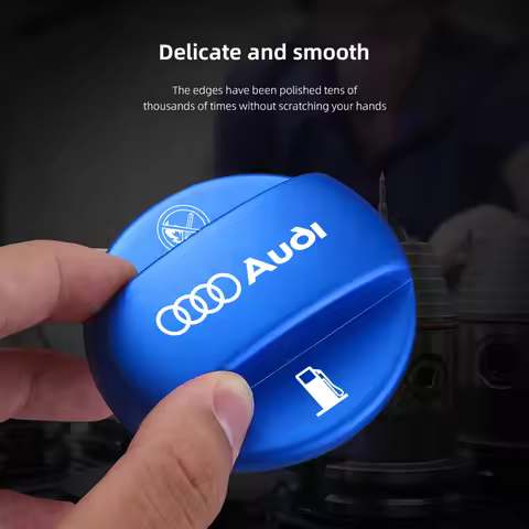 For Audi Sline A1 A2 A3 A4 A5 A6 A7 A8 Q1 Q2 Q3 Q4 Q5 Q6 Car ornaments Oil Tank Protect Cover Refuel