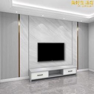 簡約風電視背景牆客廳3d立體影視牆護牆扣板竹木纖維集成牆板