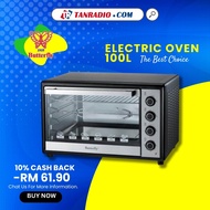 Butterfly Electric Oven ( 100L ) Separate Upper Lower Temperature Control Rotisserie BEO-1001