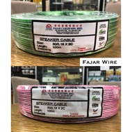 J4A/J5 - FAJAR WIRE (GREEN/PINK) 100M  (燕屋喇叭线）