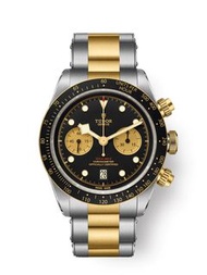 BRAND NEW 全新 TUDOR 帝舵 Black Bay Chrono S&amp;G系列   m79363n-0001 Bracelet  Automatic  Mens Watch 41mm 黑色