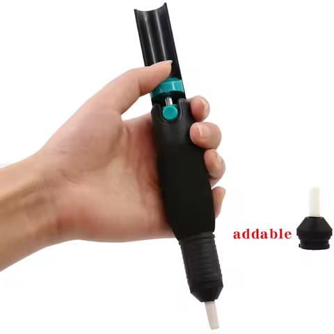 Color Arrow CJ-366D strong double ring non-slip handle suction tin pump circuit board welding manual