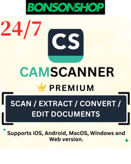 24/7  [NOT MOD] CamScanner Premium Edu Account support all devices 2025