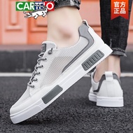 KY/🏅Cartelo Crocodile（CARTELO）Men's Shoes Summer Breathable2022New Mesh Thin Hollow Mesh Surface Shoes Sports Casual Whi