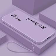 OPPO A94 A91 A92 A52 A53 A31 F11 Pro A9 A5 2020 Name Custom Artistic Design Cover Anti-Slip Candy Co