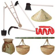 Farmer's Cultivation Tools Farmer's Hoe Iron Sickle Axe Wolf is Here Trolley Fool's Moving Mountain 