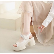 [ HÀNG XỊN ] SANDAL CAO GÓT QUAI ĐÍNH ĐÁ 7CM M29