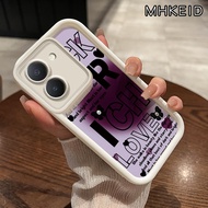 MHKEID Casing Hp VIVO Y36 4G Y36 5G Y27 5G Y77T Y27s Y35 Case Pola merek trendi selebriti internet y