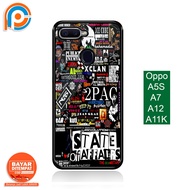 Paris Case Oppo A5S / A7 / A11K / A12 [ Sticker / Branded ] Case Oppo A5s - Casing hp Oppo A7 - Case