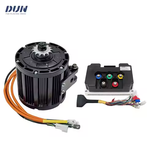 QS138 70H 3000W Peak 9000W 72V Mid Drive Motor Kit with FarDriver ND72450 Controller For Electric Di