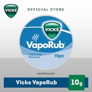 Vicks VapoRub Decongestant Cough Cold Rub 10 gram