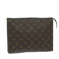 路易威登 Monogram Poche 廁所 26 袋 M47542 LV 正品 yk10116