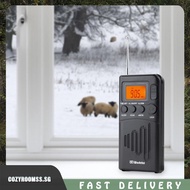 [cozyroomss.sg] AM FM Stereo LCD Display Portable Radio Receiver AM FM Radio Small Digital Radio