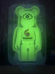Medicom Toy Bearbrick 100% Mandarake 限定 GID 夜光 全新 日版 joker dx batman BE@rbrick NY@rbrick 招財狗 貓 hot d