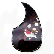 for Martin D 45 Rosewood Guitar Pickguard Abalone Flower Inlay Scratch Plate