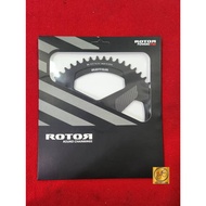 ROTOR CHAINRING DIRECT MOUNT DM ROUND RING 52T , 54T – BLACK