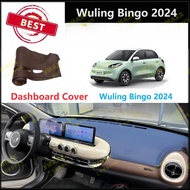 Wuling Bingo 2024 Dashboard Cover Pad Leather Car Accessories Interior Sun Visor Anti Skid Mat Wulin